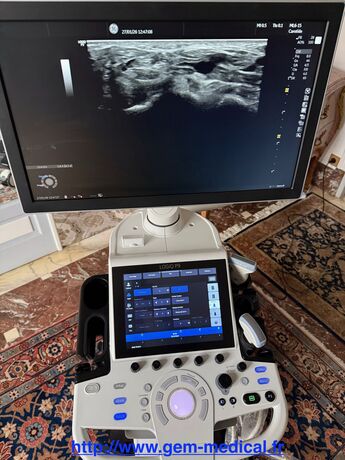 Echographe d'occasion Logiq P9 (R3)  reconditionné 12000€ ht