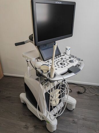 echographe hitachi-Arietta 65 4D reconditionné 3 sondes