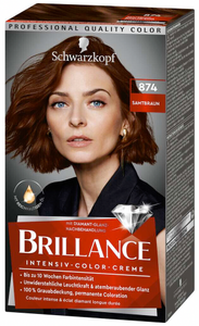 C1606/1 SCHWARZKOPF Coloration Brillance Brun Velour 874
