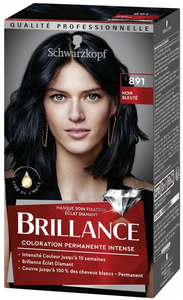 C1606/2 SCHWARZKOPF Coloration Brillance Noir Bleuté 891