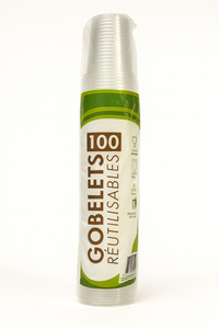 C1968-1 SDV DIRECT Gobelets en plastique Transparent 200ML 100P