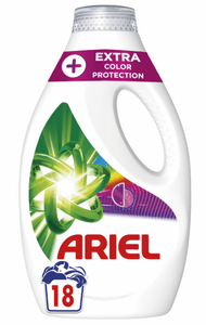 C2324/2 ARIEL LESSIVE LIQUIDE SOIN COULEUR EXTRA 18 LAVAGES 810 ML FR