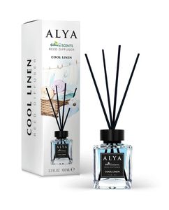 C2337/1  ALYA DIFFUSER BÂTONS DE PARFUM NATURE'S SCENT LIN FRAIS 100ML
