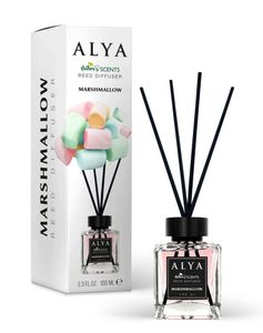 C2337/5 ALYA DIFFUSER BÂTONS DE PARFUM MARSHMALLOW 100ML