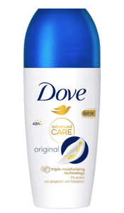 C2290/1 DOVE DEO ROLL-ON ANTI-TRANSPIRANT ORIGINAL ADVANCED CARE 48H 50 ML