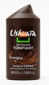 C2298/6 USHUAIA GEL DOUCHE HOMME CÈDRE TONIFIANT 300 ML