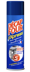 C2014/2 DECAP'FOUR Détergent Nettoyant Spray Exoress Fours Traditionnels & Plancha inox avec Soude Caustique 500ML
