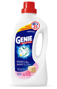 C2358 GENIE LESSIVE PARFUM FRAIS LOTUS ROSES 35 LAVAGES 1,4 L