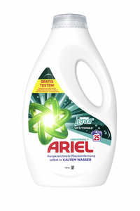 C2359 LESS. ARIEL LIQUIDE TOUCH OF LENOR UNSTOPPABLES 25 LAVAGES - 1,25L FR