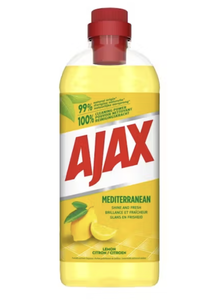 C1847/3 AJAX Detergent Multi-usages Citron Méditerranéen 1L