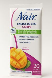 C2230 NAIR Epilation cire Bandes Mangue 20P