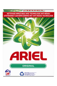 C2331 ARIEL LESSIVE EN POUDRE ORIGINAL 39 LAVAGES 2,535KG
