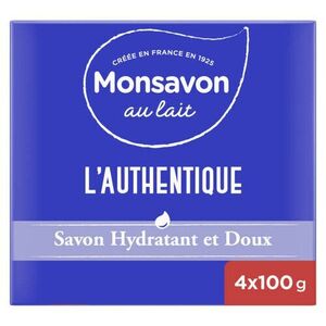 C1275 SAVON MONSAVON AU LAIT (4x100g)