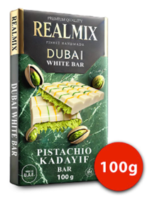 C2221/2 REALMIX CHOCOLAT BLANC DE DUBAI 100G