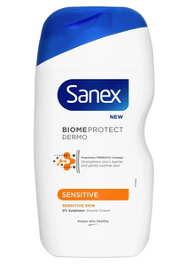 C2395 SANEX BIOME PROTECT DERMO GEL DOUCHE SENSITIVE POUR PEAUX SENSIBLES 500 ML