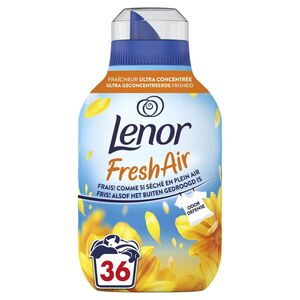 C2389/3 LENOR ADOUCISSANT ULTRA CONCENTRÉ FRESH AIR RAYONS DE SOLEIL - 36 LAVAGES 504 ML