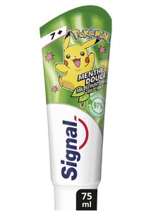 C1425/2 SIGNAL DENTIFRICE KIDS MENTHE DOUCE POKEMON +7ANS 75 ML