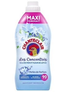 C2433/1  CHANTECLAIR ASSOUPLISSANT CONCENTRÉ SELS DE MER ET FLEUR DE LOTUS, FORMAT MAXI 90 LAVAGES 1800 ML