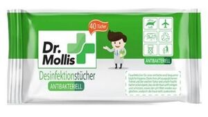 C1386 DR.MOLLIS LINGETTES DESINFECTANTES (X40)