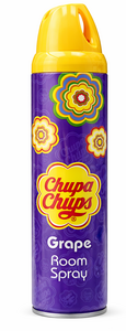 C2452/5 CHUPA CHUPS DÉSODORISANT D’INTÉRIEUR AU PARFUM RAISIN 300ML