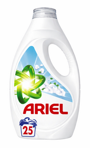 C2359/3 ARIEL LESSIVE LIQUIDE ORIGINAL + FLEUR DE COTON FRAÎCHE 25 LAVAGES 1,125L