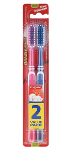 CGT_C1140 COLGATE BROSSE A DENT DOUBLE ACTION MEDIUM DUO X 2 FR