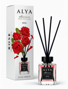 C2337/2 ALYA DIFFUSER BÂTONS DE PARFUM NATURE'S SCENT ROSE 100ML