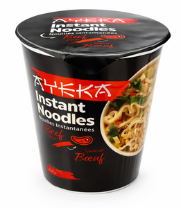 C2454/1 AYEKA NOUILLES INSTANTANÉES SAVEUR BŒUF 68 G HALAL ET CACHER