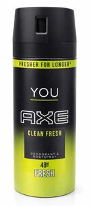 C158/O AXE DÉODORANT ANTIBACTÉRIEN YOU CLEAN FRESH SPRAY 150 ML