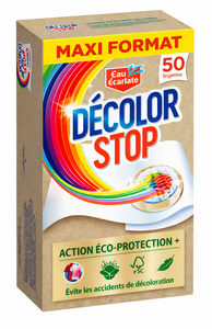 C2459 DÉCOLOR STOP MAX PROTECT +ECO 50 LINGETTES ANTI-DÉCOLORATION