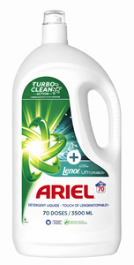 C2477 ARIEL DETERGENT LIQUIDE TOUCH OF LENOR UNSTOPPABLES 70 LAVAGES / 3500 ML