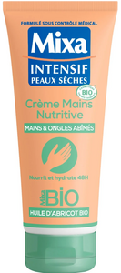 C1131/2 MIXA INTENSIF CRÈME MAINS BIO NUTRITIVE HUILE D’ABRICOT TUBE 100 ML