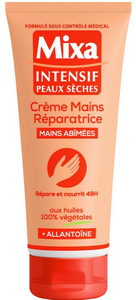 C1131/1 MIXA INTENSIF CRÈME MAINS RÉPARATRICE MAINS ABÎMÉES PEAUX SÈCHES DE 100ML