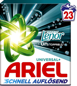 C1133 ARIEL LESSIVE EN POUDRE TOUCHE DE LENOR 23 LAVAGES 1.265KG
