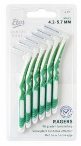 C2496/1 ETOS BROSSETTES INTERDENTAIRES 6 PCS, 4.2–5.7 MM.