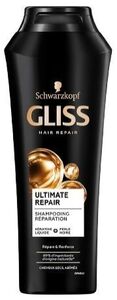 C2135/7 SHAMPOOING GLISS ULTIMATE REPAIR CHEVEUX EXTRÊMEMENT ABÎMÉS, SECS 250ML