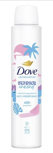 C1710/15 DOVE DÉODORANT EN SPRAY SUMMER UNWIND ANTIPERSPIRANT 200ML