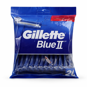 C2507 GILLETTE RASOIR JETABLE 2 LAMES POUR HOMME PACK DE 20