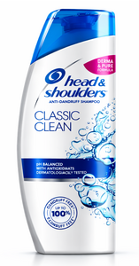 C1789/2 SHAMPOING HEAD & SHOULDERS ANTI-PELLICULAIRE CLASSIC CLEAN 200 ML