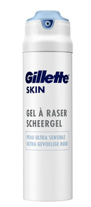 C2508 GILLETTE GEL A RASER POUR PEAUX SENSIBLES 2X200ML