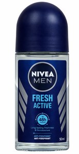 C1765/19 NIVEA DÉODORANT ROLL-ON MEN FRESH ACTIVE 50ML