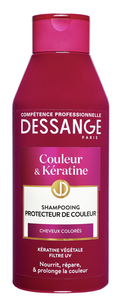 C2317/2 DESSANGE SHAMPOING COLOR ET KERATIN PROTECTEUR DE COULEUR POUR CHEVEUX 250 ML