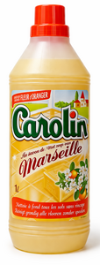 C2462/3 CAROLIN NETTOYANT VLOERREINIGER MARSEILLE ET ORANGEBLOESEM 1L