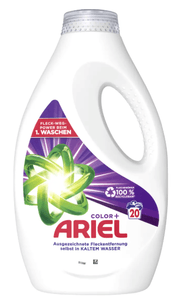 C2228/1 ARIEL LESSIVE LIQUIDE COULEUR PROTECTION DES COULEURS 20 LAVAGES 1000 ML FR