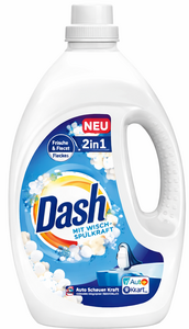 C2527 DASH LESSIVE LIQUIDE FRAÎCHEUR 2in1 80 LAVAGES 3,6 L
