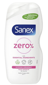 C2549/1 SANEX GEL DOUCHE SENSITIVE 0% HYPOALLERGENIQUE 475ML