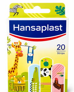 C2561/1 HANSAPLAST PANSEMENTS MOTIF ANIMAUX - 20 PCS