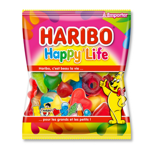 C2564/3 HARIBO HAPPY LIFE SACHET 120G