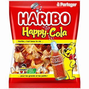C2564/5 HARIBO HAPPY COLA SACHET 120G