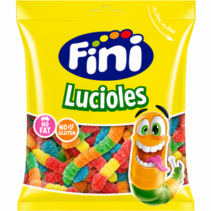 C2565/13 FINI JELLY WORMS LUCIOLES FIZZ HALAL SACHET 90G